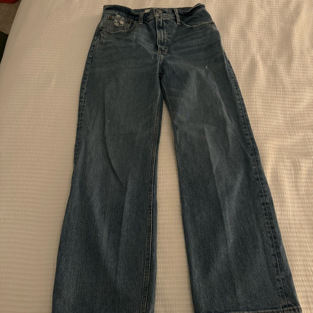 abercrombie wide leg jeans